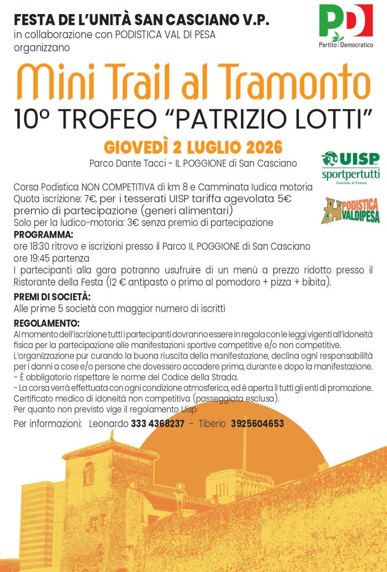 10° Trofeo Patrizio Lotti